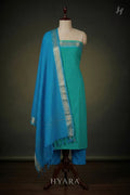 Iniya Mangalagiri Pure Handloom Cotton Unstitched Fabric