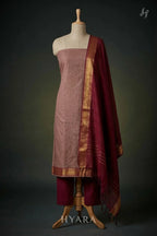 Mithra Mangalagiri Pure Handloom Cotton Unstitched Fabric