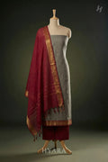 Agnika – Mangalagiri Pure Handloom Cotton Unstitched Fabric