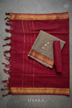 Agnika – Mangalagiri Pure Handloom Cotton Unstitched Fabric