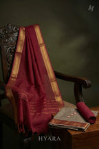 Agnika – Mangalagiri Pure Handloom Cotton Unstitched Fabric