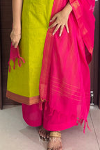  Mangalagiri Cotton A-Line Suit Set