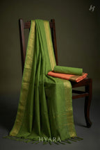 Aranya - Mangalagiri Pure Handloom Cotton Unstitched Fabric Set