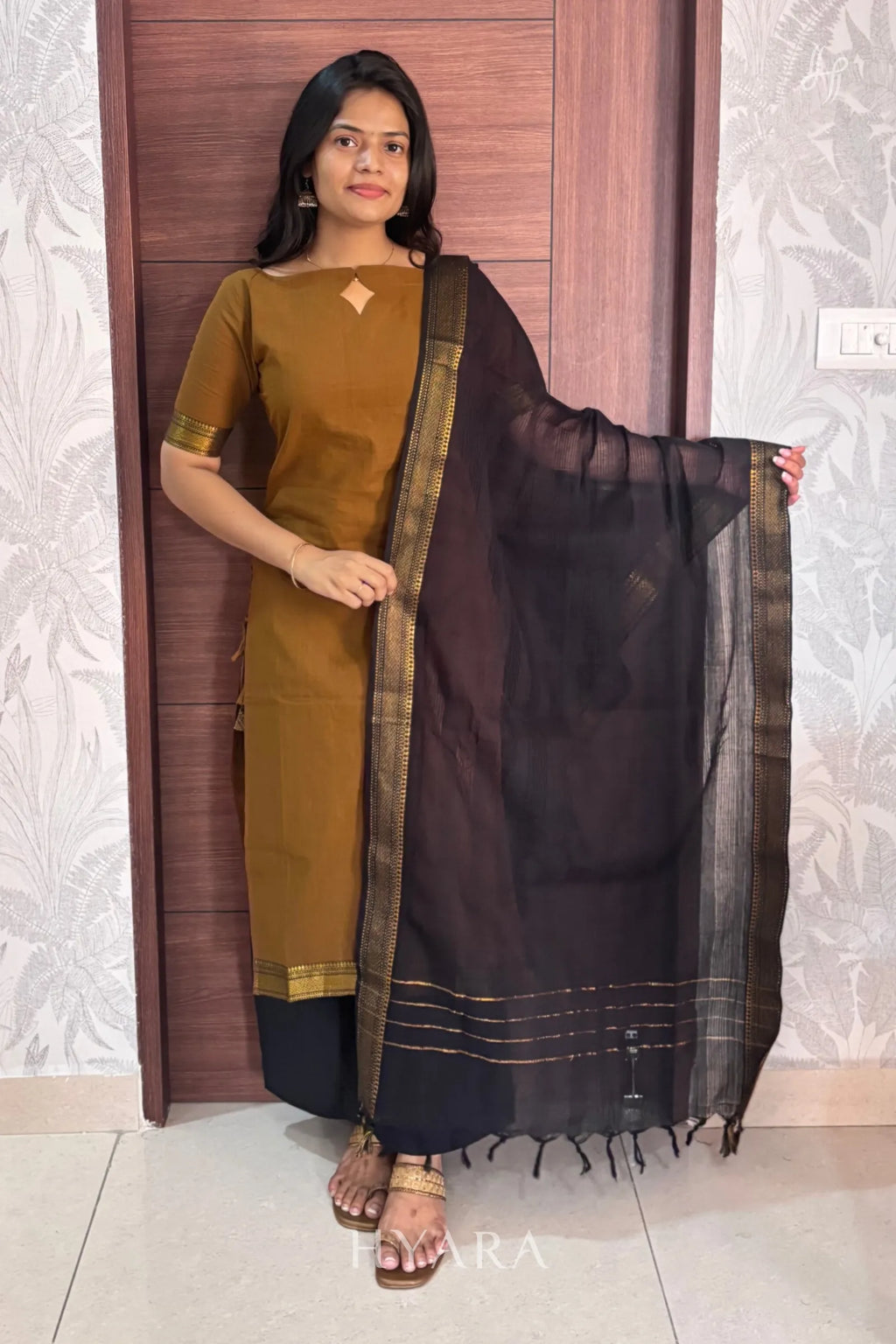 Mangalagiri Cotton Suit Set