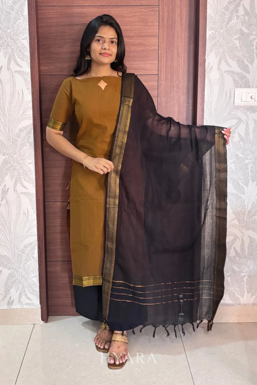 Mangalagiri Cotton Suit Set