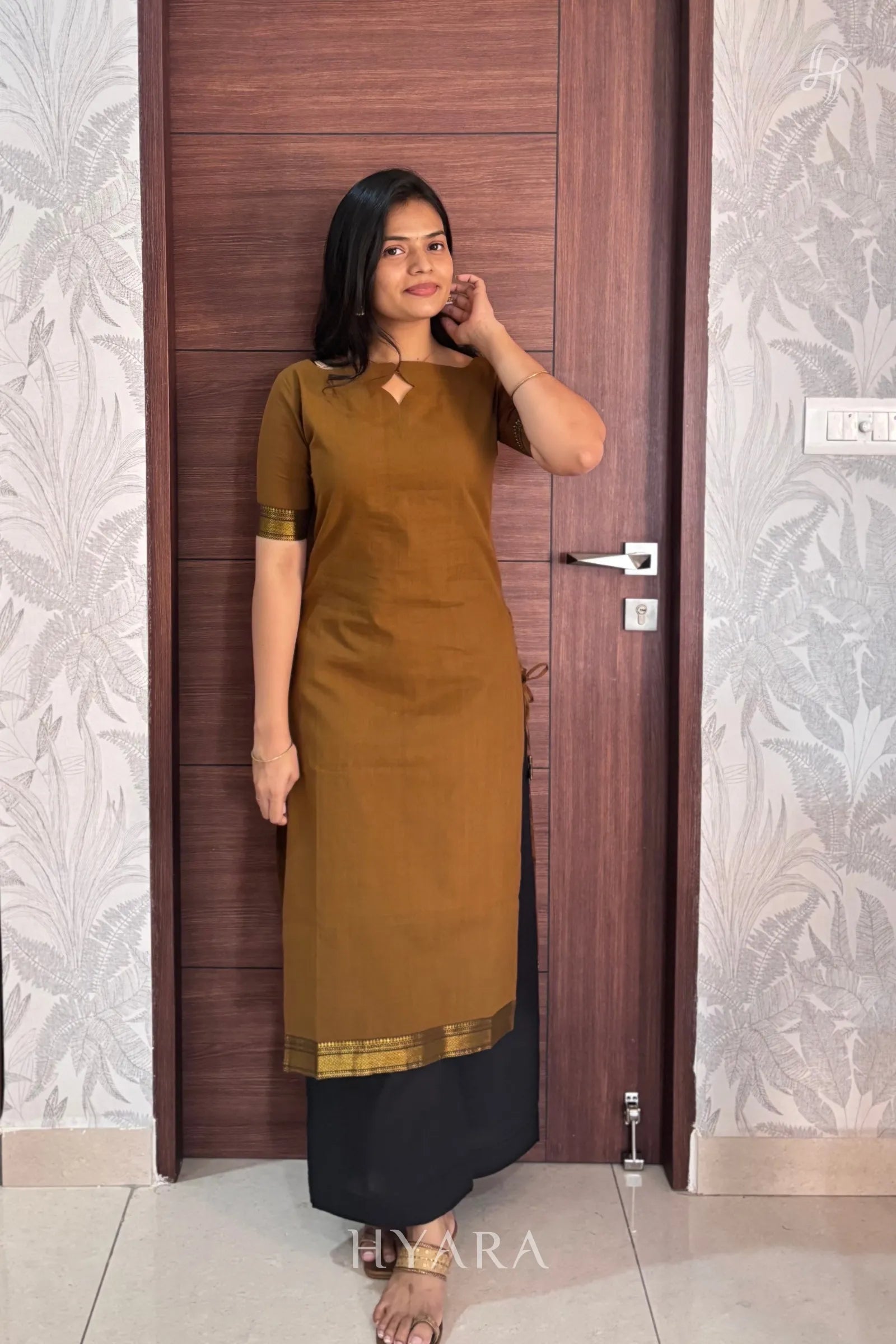 Mangalagiri Cotton Suit Set