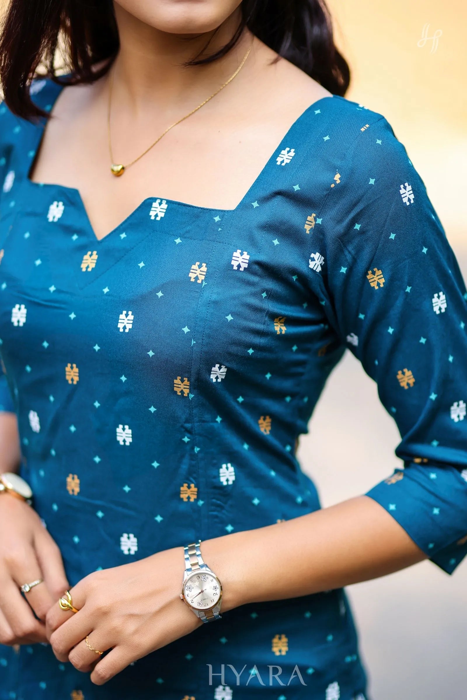 Aira Short Top with Corset Back