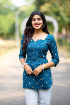 Aira Short Top with Corset Back