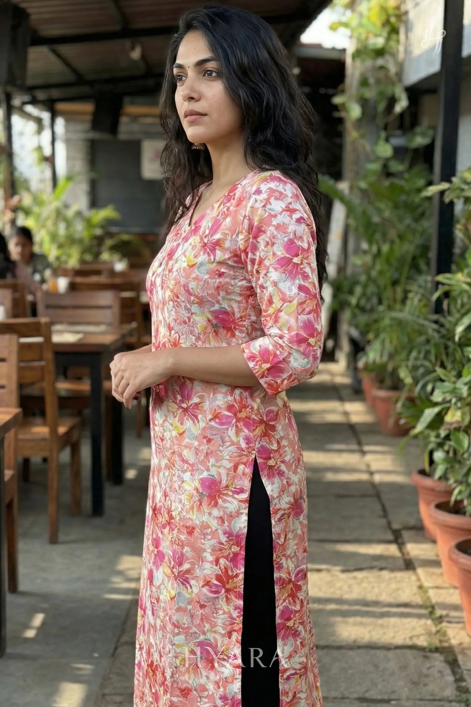 Blush Pink Kurti Top