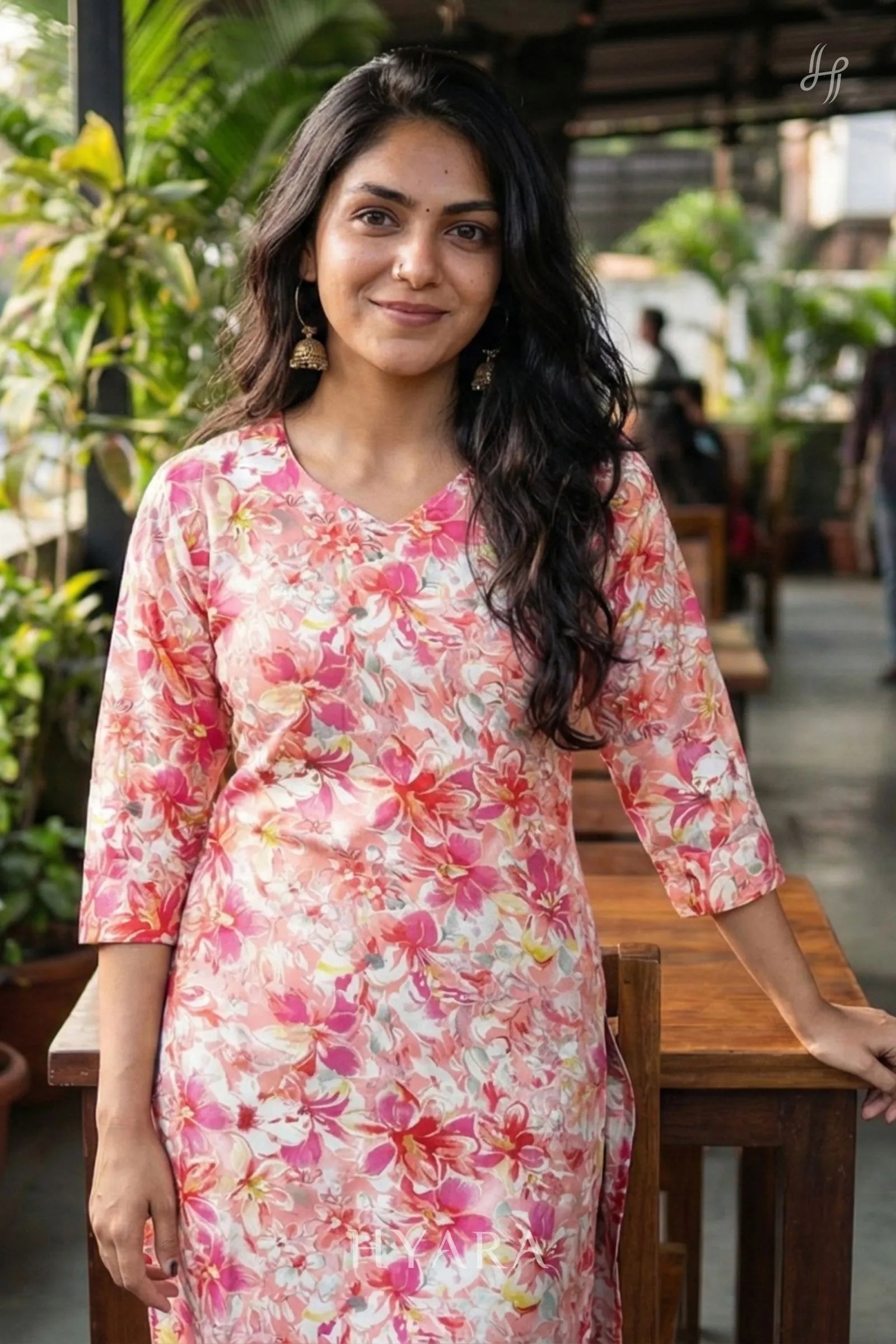 Blush Pink Kurti Top