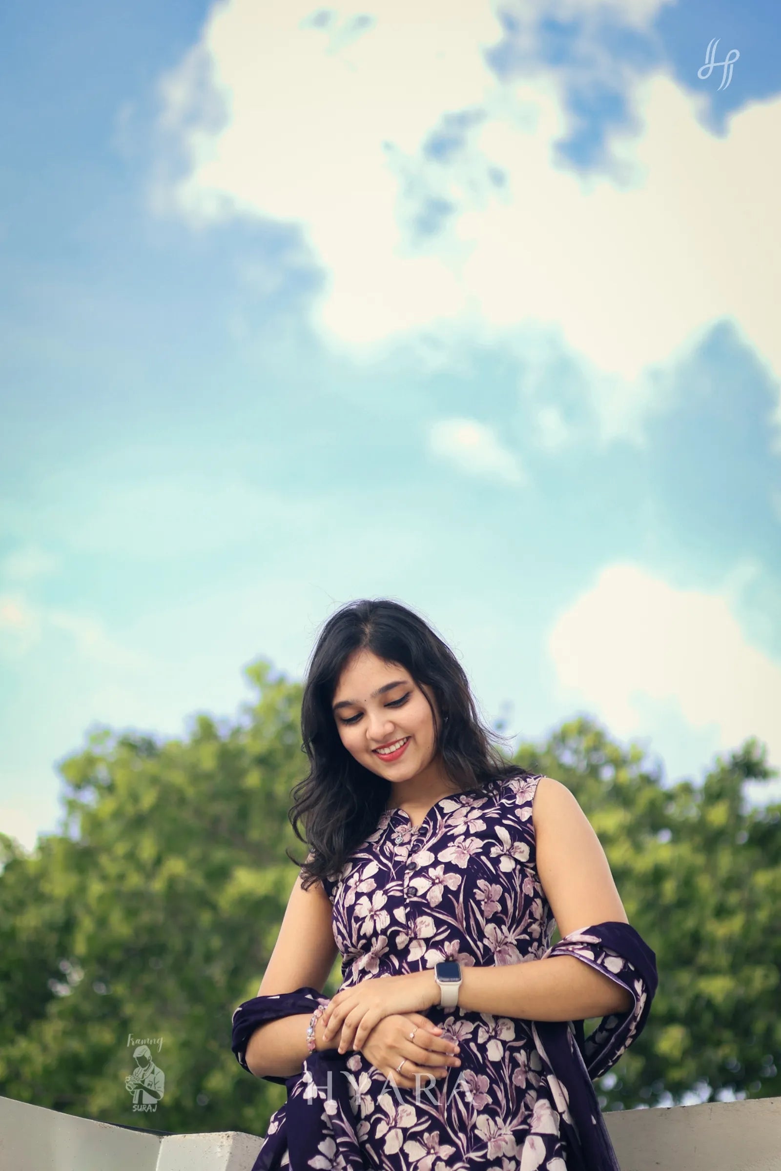 Lilac Whisper – Cotton Kurti with Dupatta