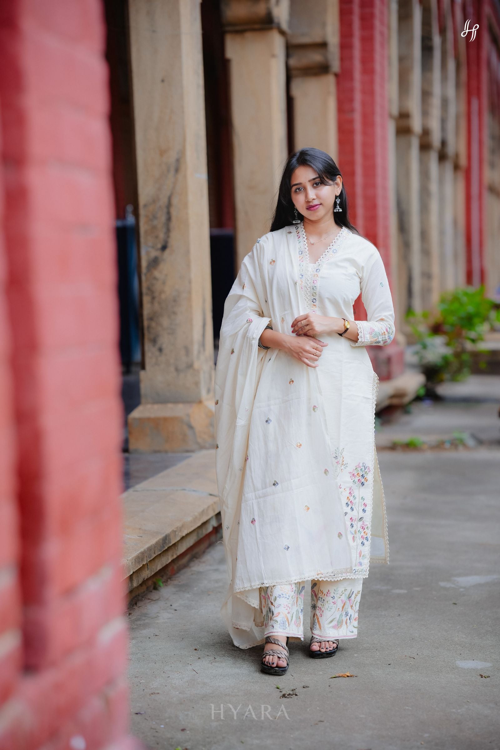Lilora Embroidery Suit Set
