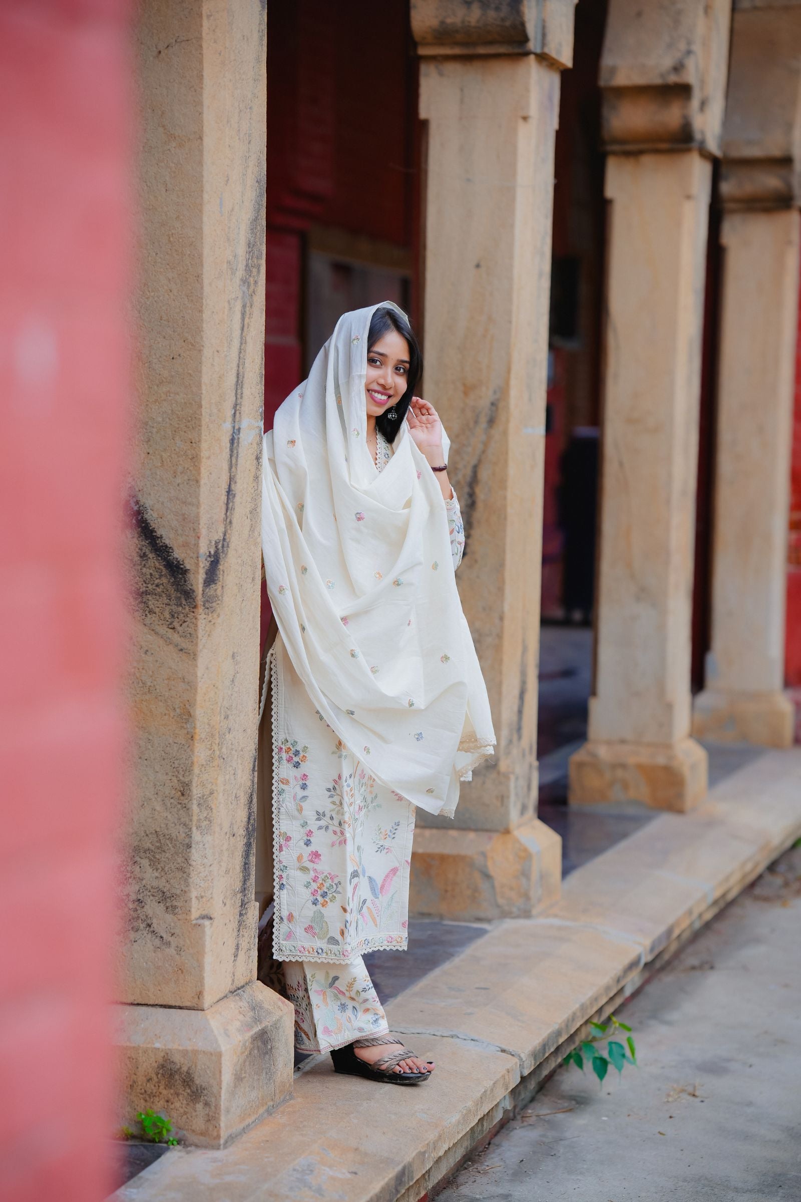 Lilora Embroidery Suit Set