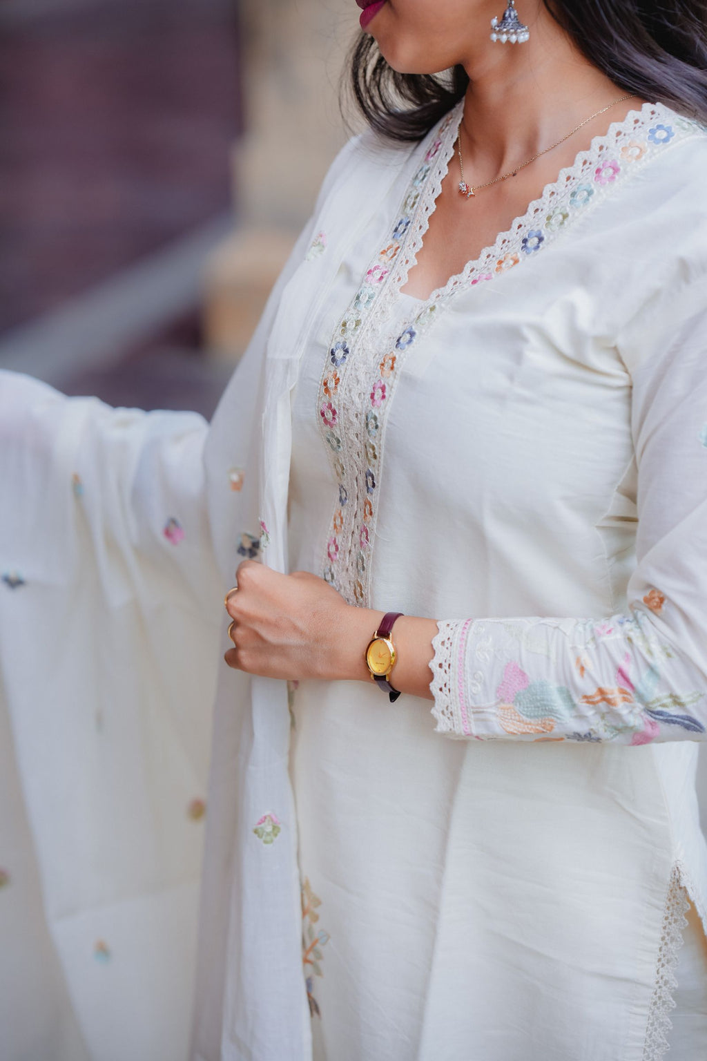 Lilora Embroidery Suit Set