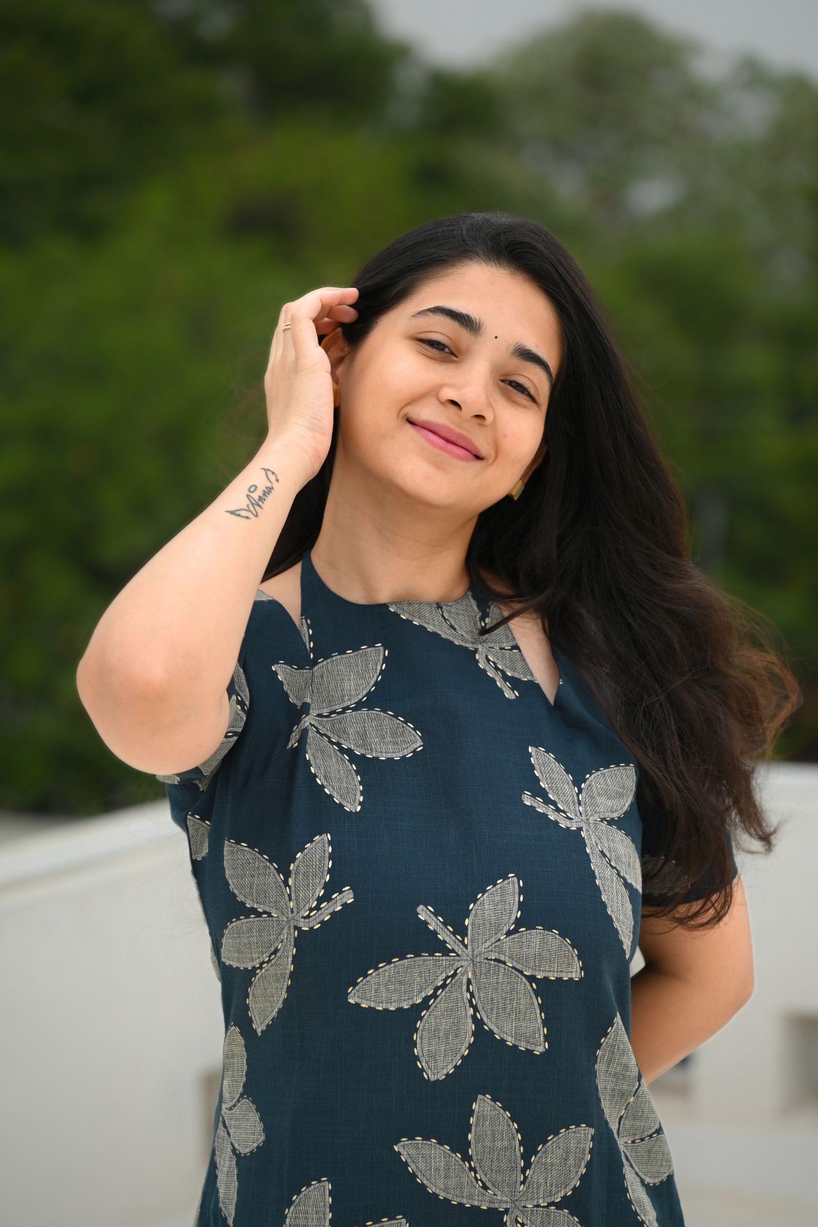 Maraiya Teal Green Co-ord Set