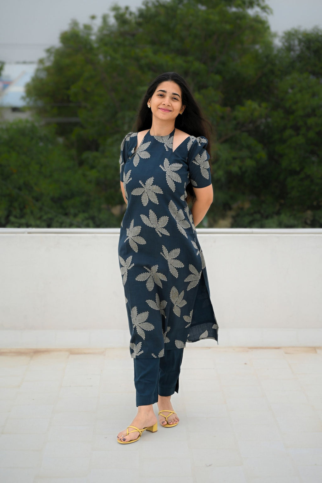 Maraiya Teal Green Co-ord Set
