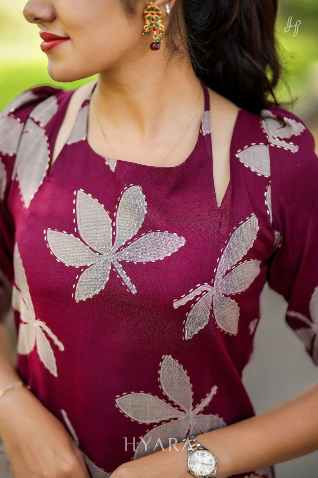 Marina Maroon Coord Set