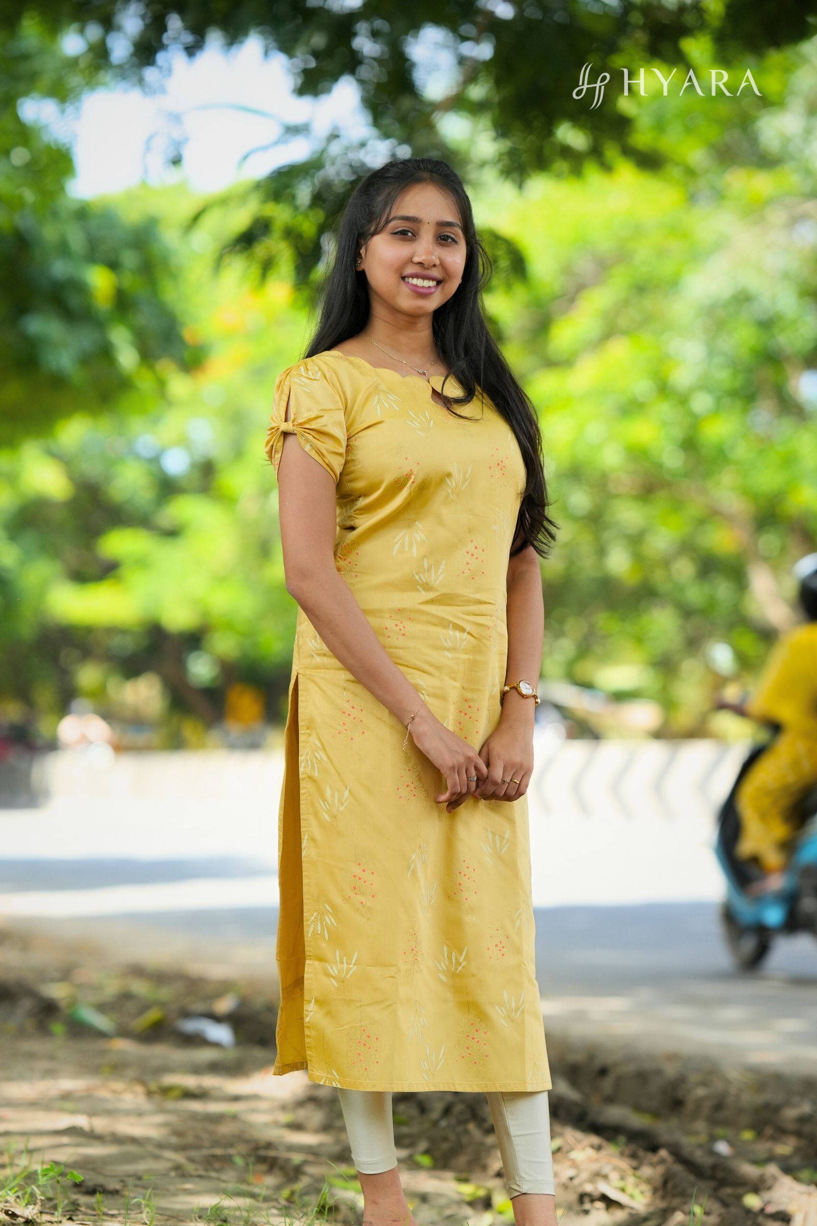 Minmini Yellow Gold Kurti