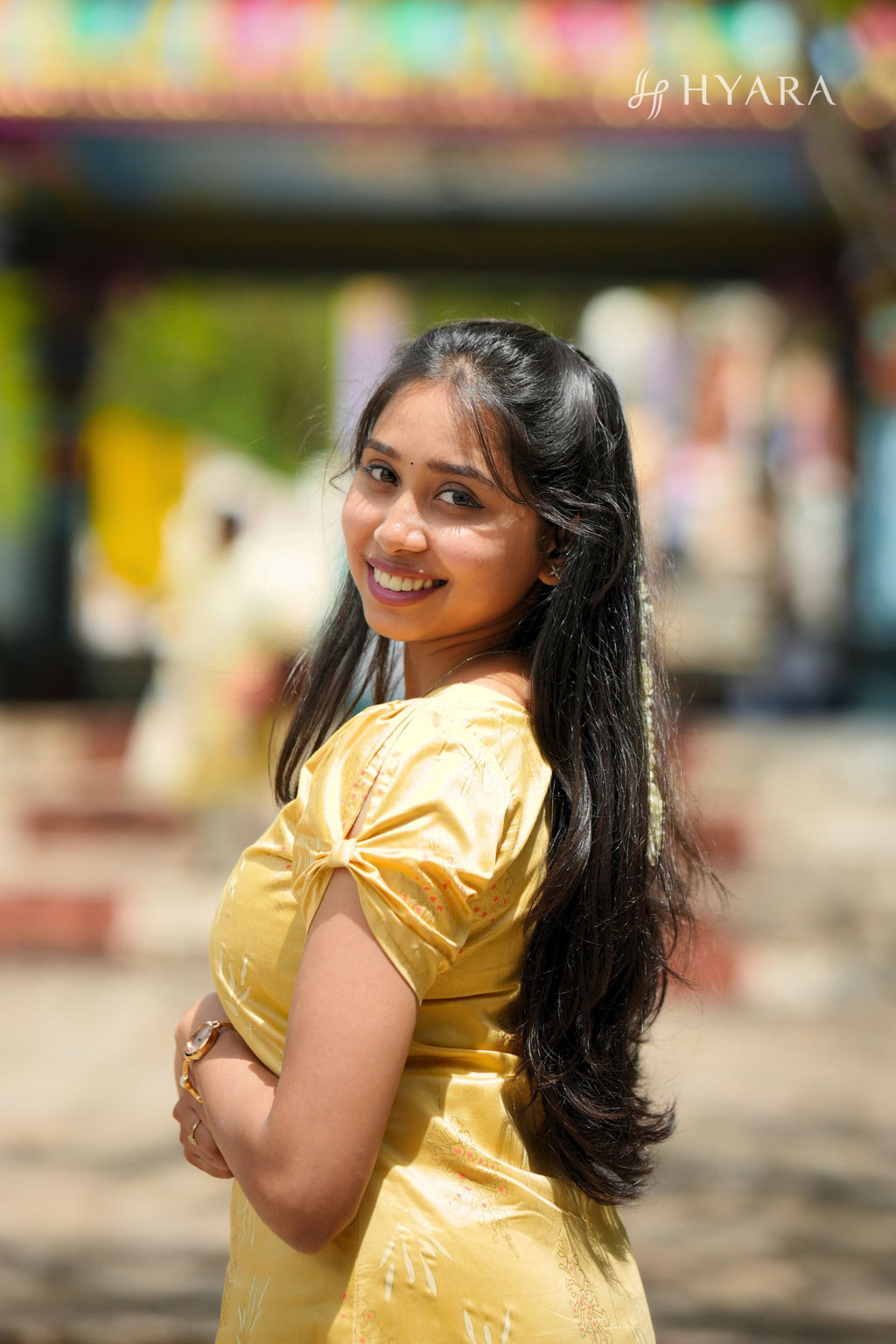 Minmini Yellow Gold Kurti