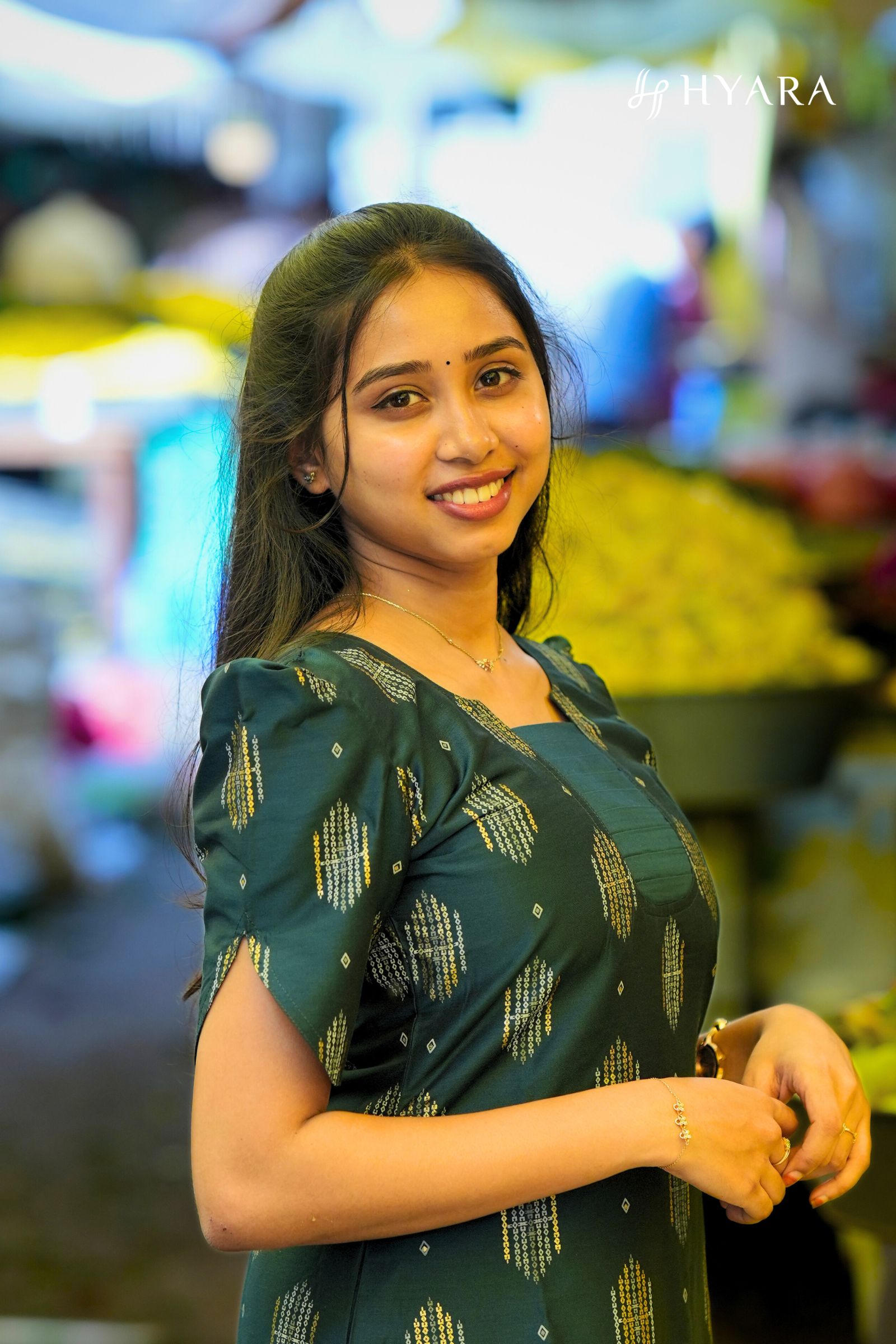 Noor Jaan - Teal Green Kurti