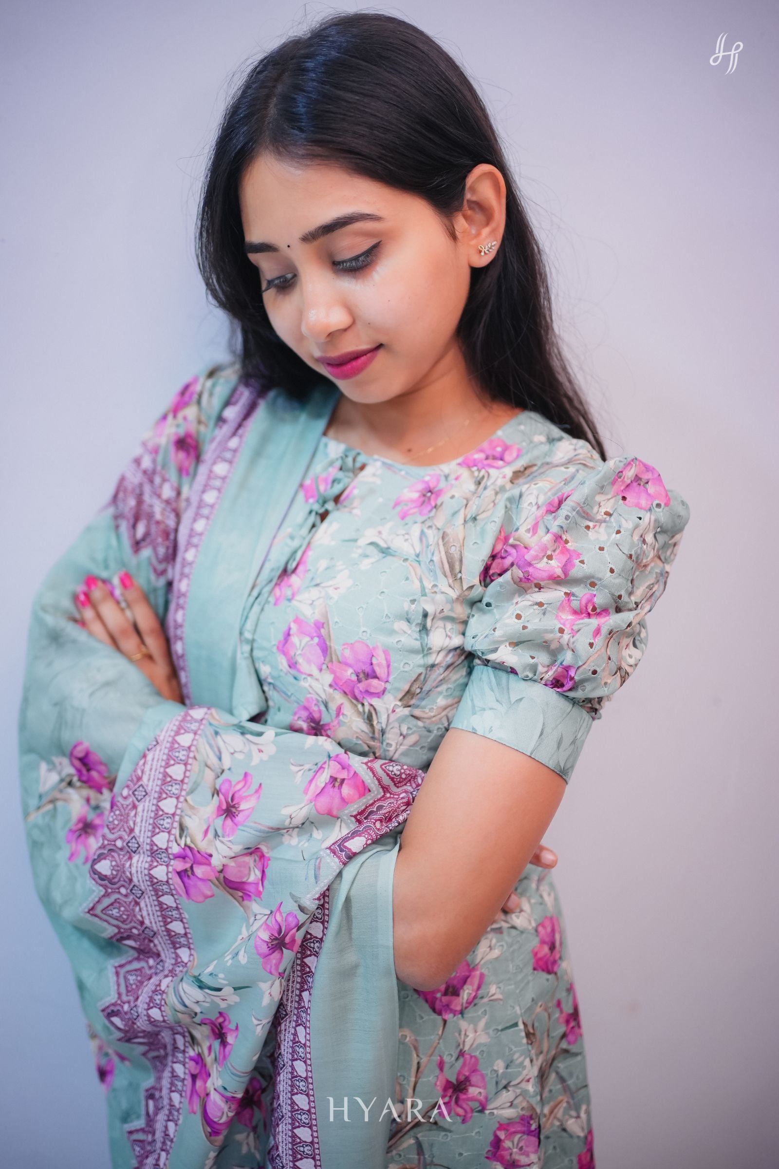 Zyra – Light Green Hakoba 3 Piece Set
