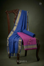 Indira Mangalagiri Pure Handloom Cotton Unstitched Fabric