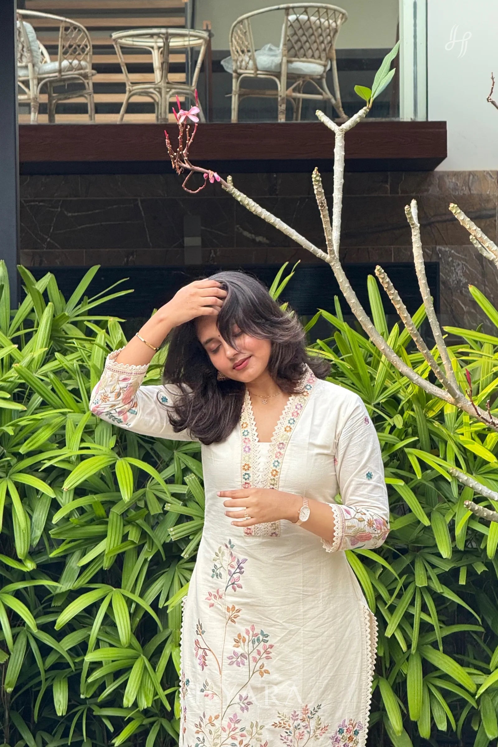 Lilora Embroidery Suit Set