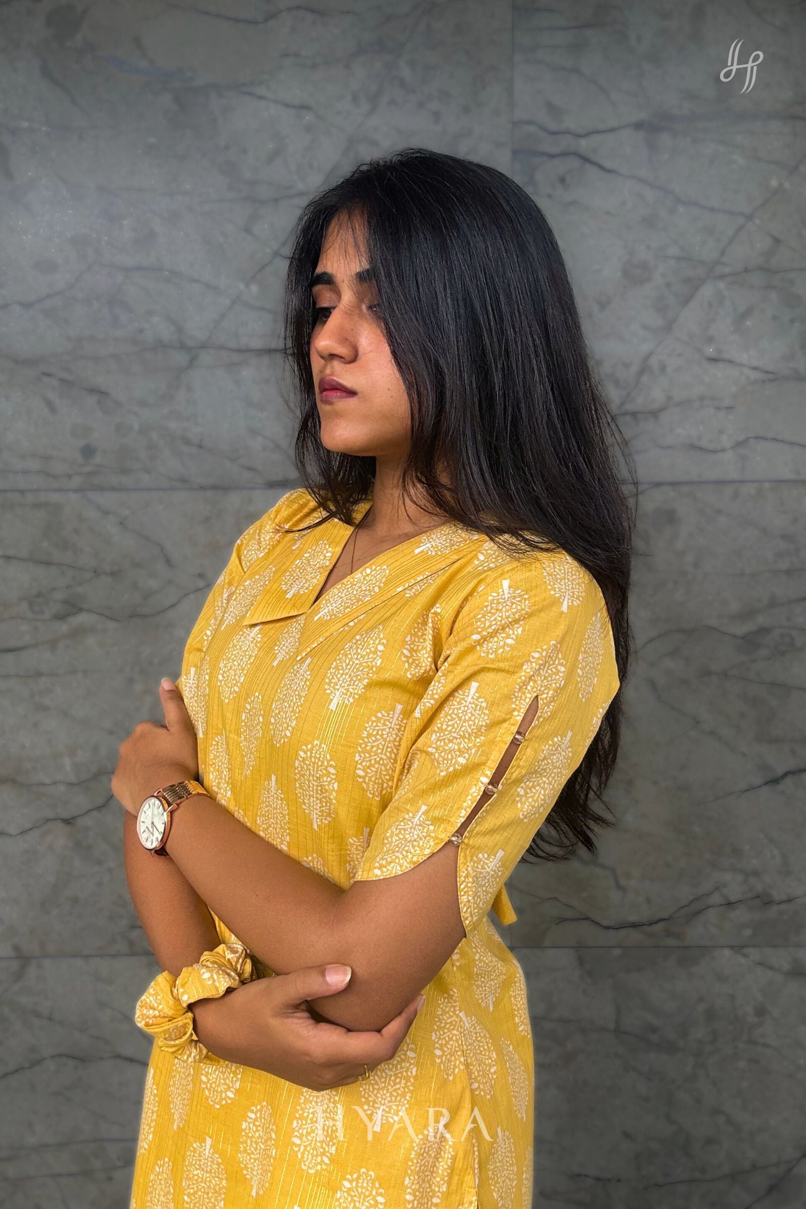 Maanja Yellow Co-ord Set