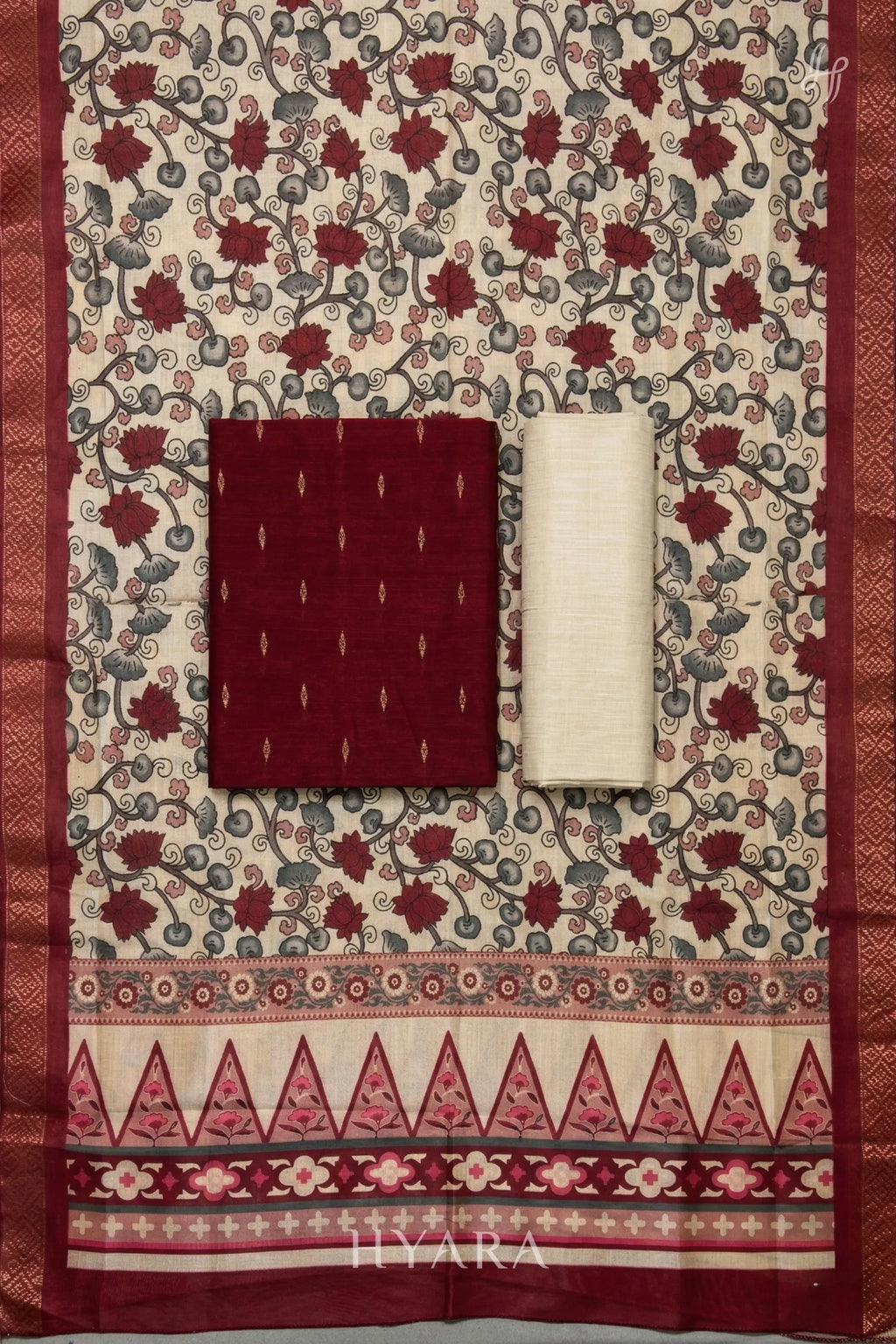 Silk Cotton Unstitched Fabric