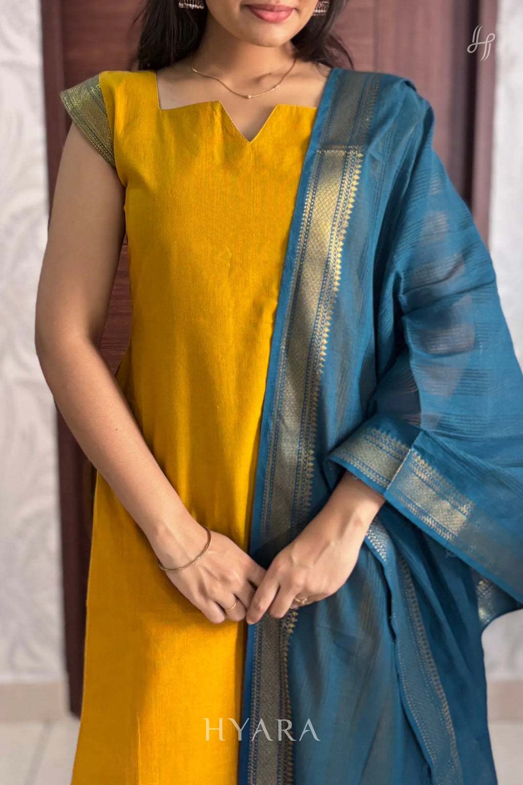 Mangalagiri Cotton Suit Set