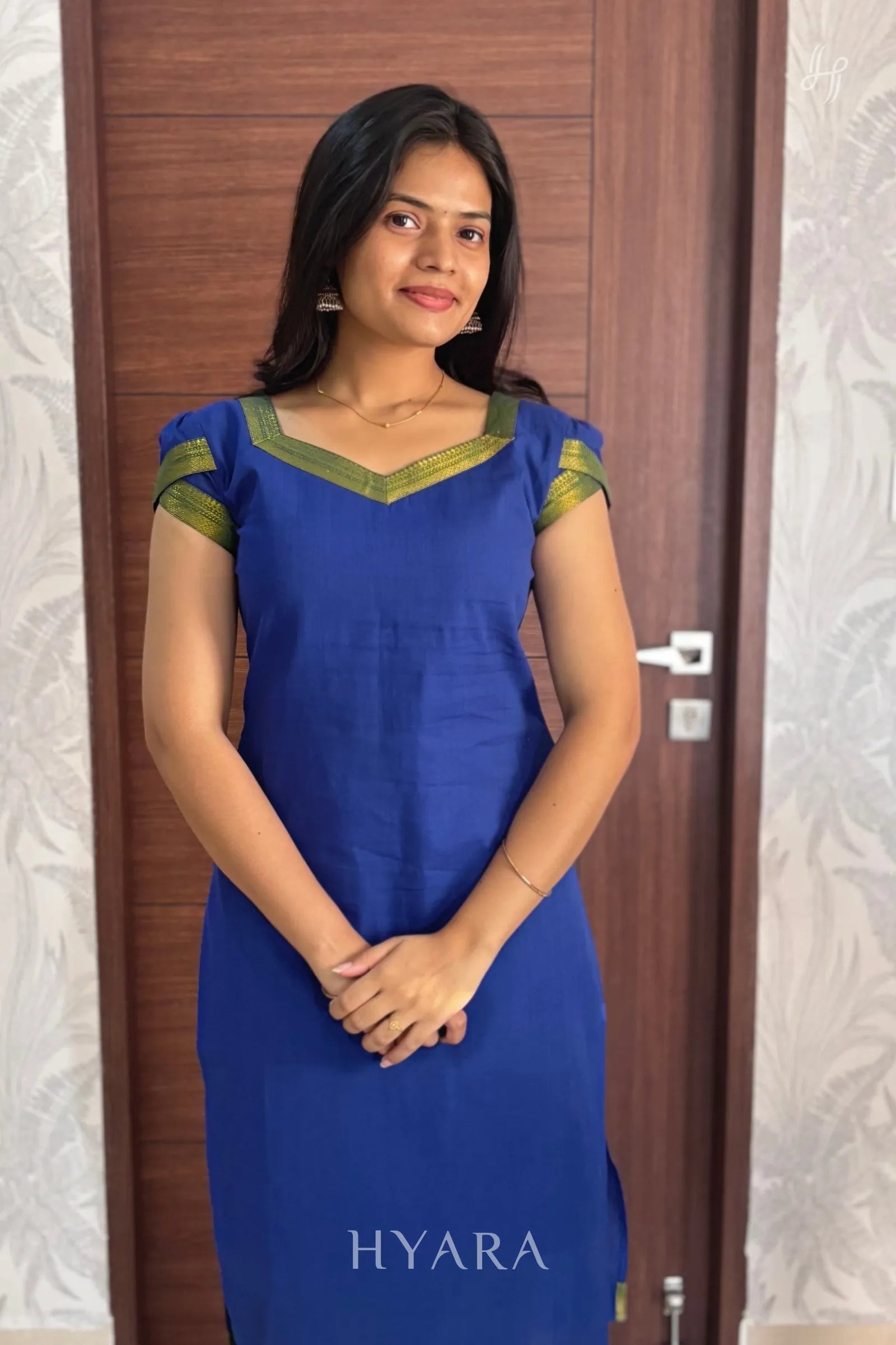 Mangalagiri Cotton Suit Set