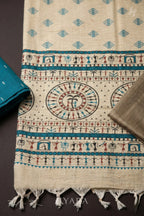 silk Handloom Cotton Unstitched Fabric