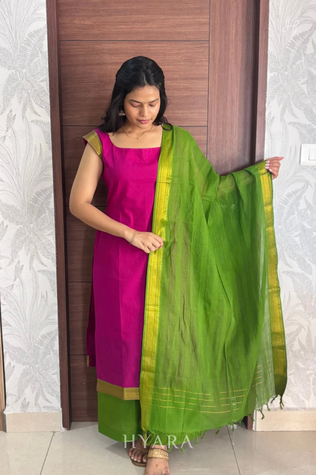  Mangalagiri Cotton Suit Set