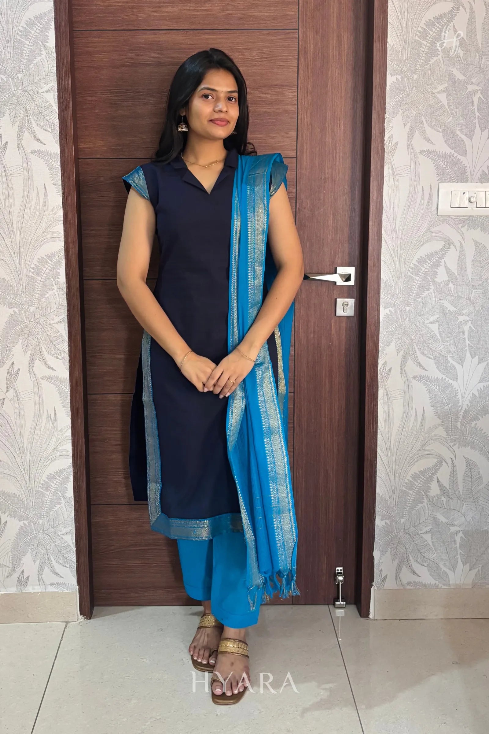 Mangalagiri Cotton Suit Set