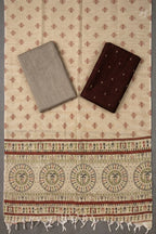 silk Handloom Cotton Unstitched Fabric
