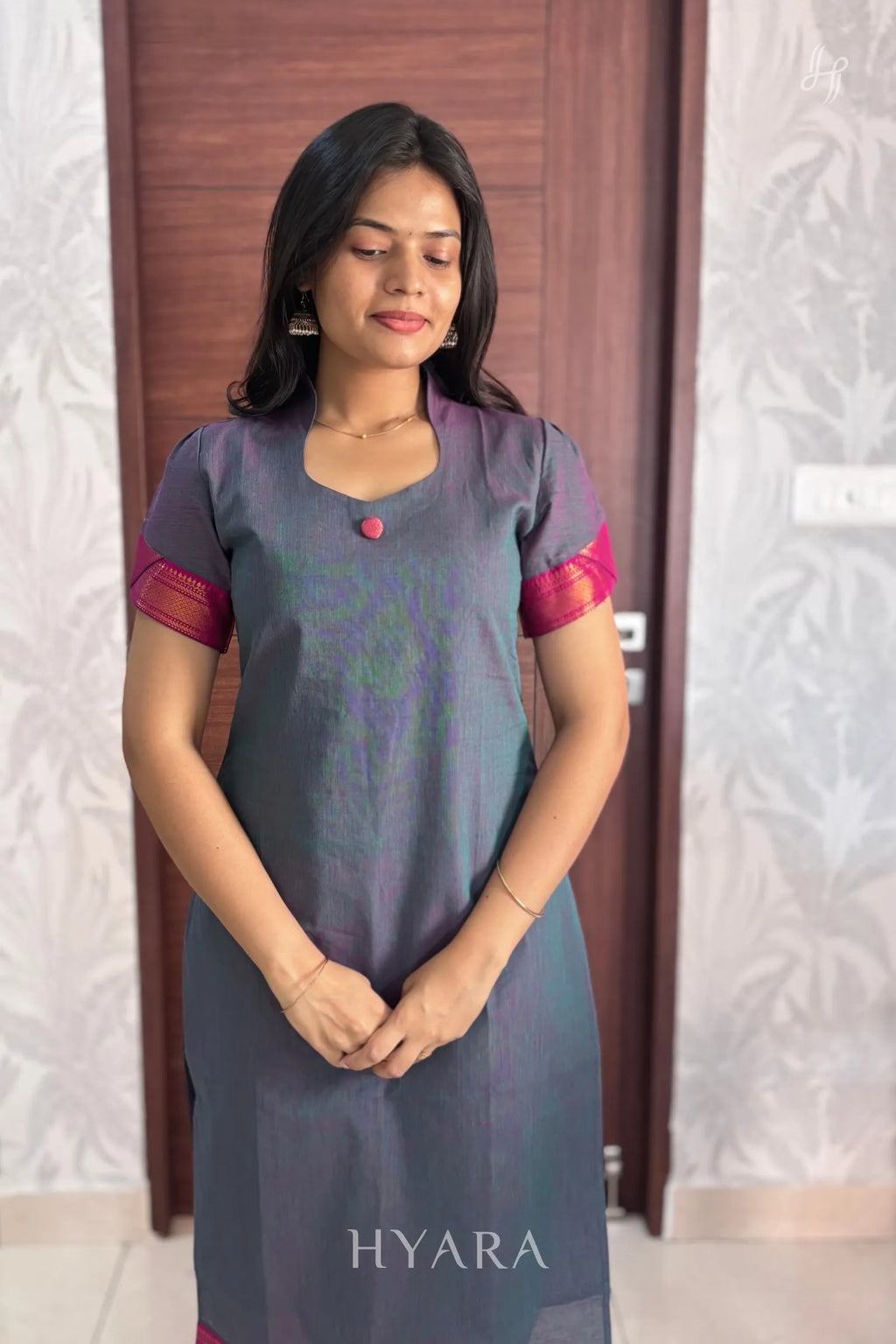 Mangalagiri Cotton Suit Set for Women