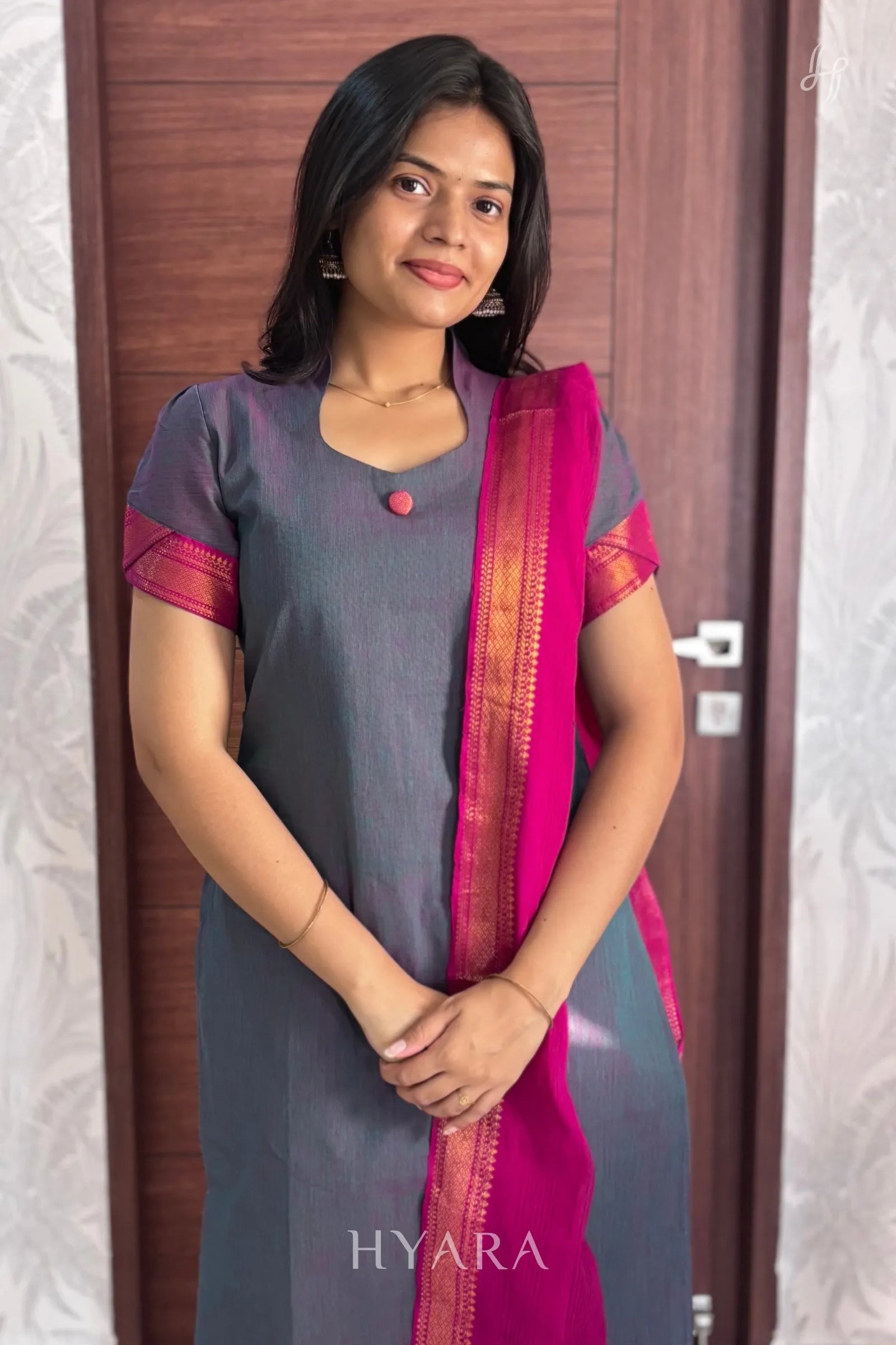 Mangalagiri Cotton Suit Set for Women