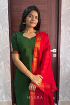 Mangalagiri Cotton Suit Set