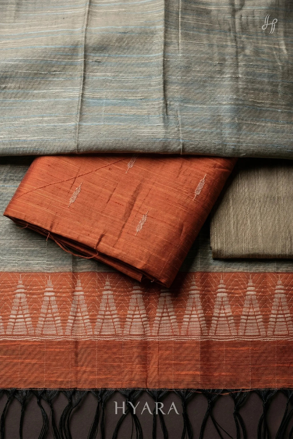 Silk Cotton Unstitched Fabric Set