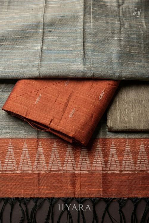Silk Cotton Unstitched Fabric Set