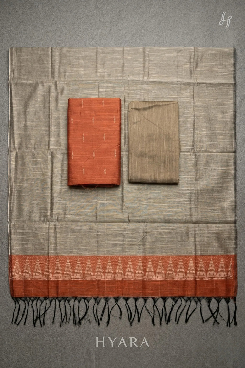 Silk Cotton Unstitched Fabric Set
