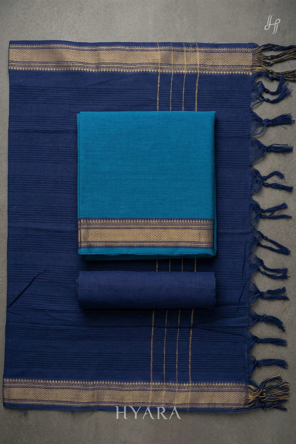 Vani Mangalagiri Pure Handloom Cotton Unstitched Fabric
