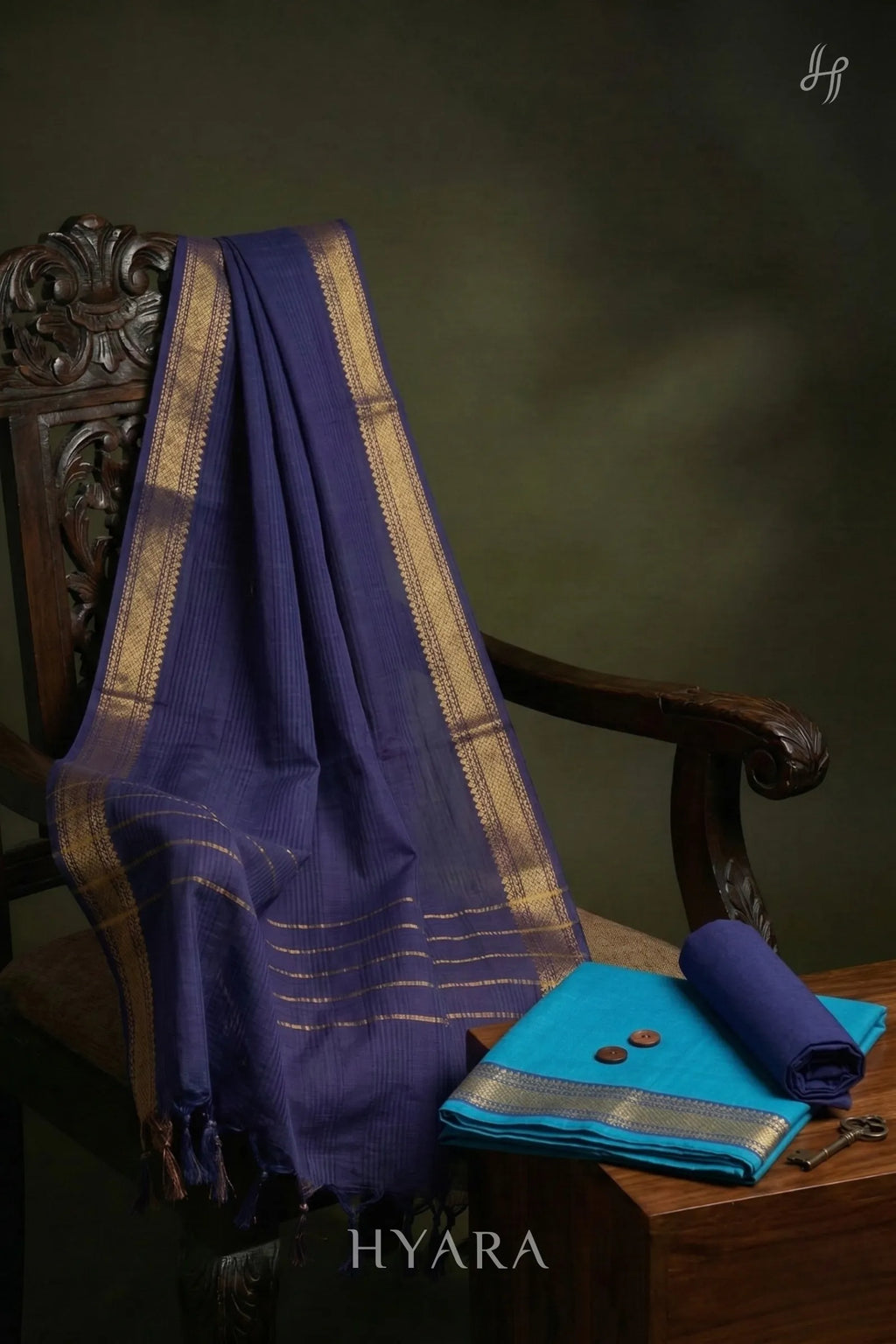 Vani Mangalagiri Pure Handloom Cotton Unstitched Fabric
