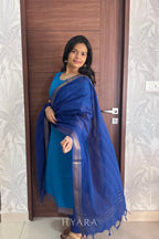 Mangalagiri Cotton Suit Set