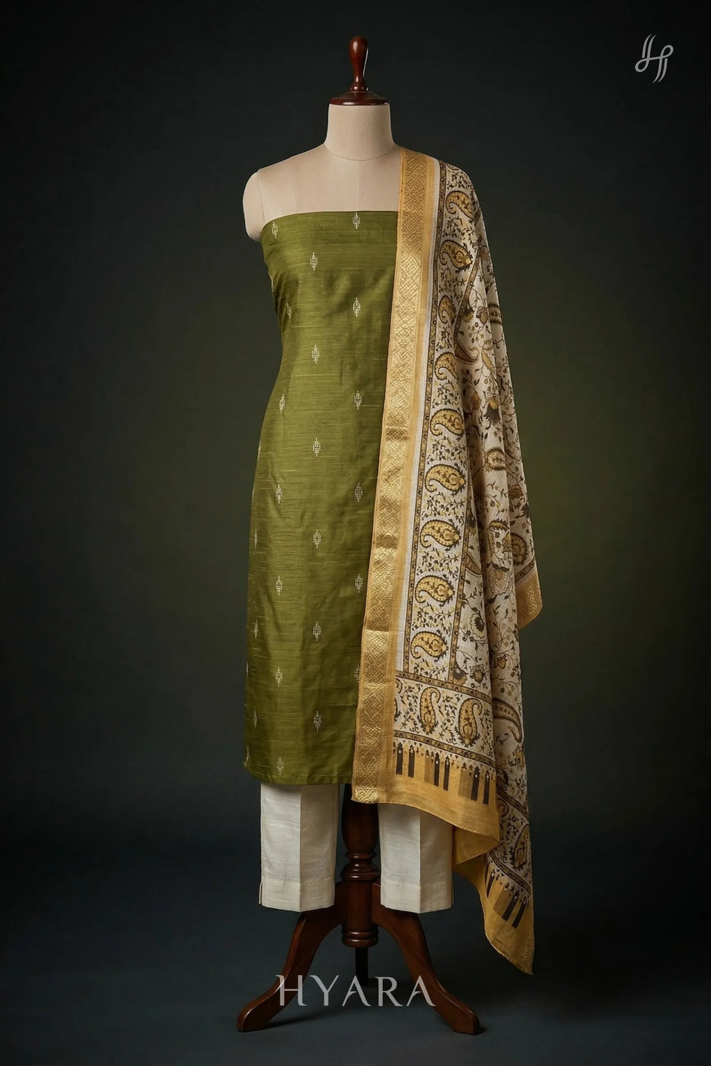 Silk Cotton Unstitched Fabric