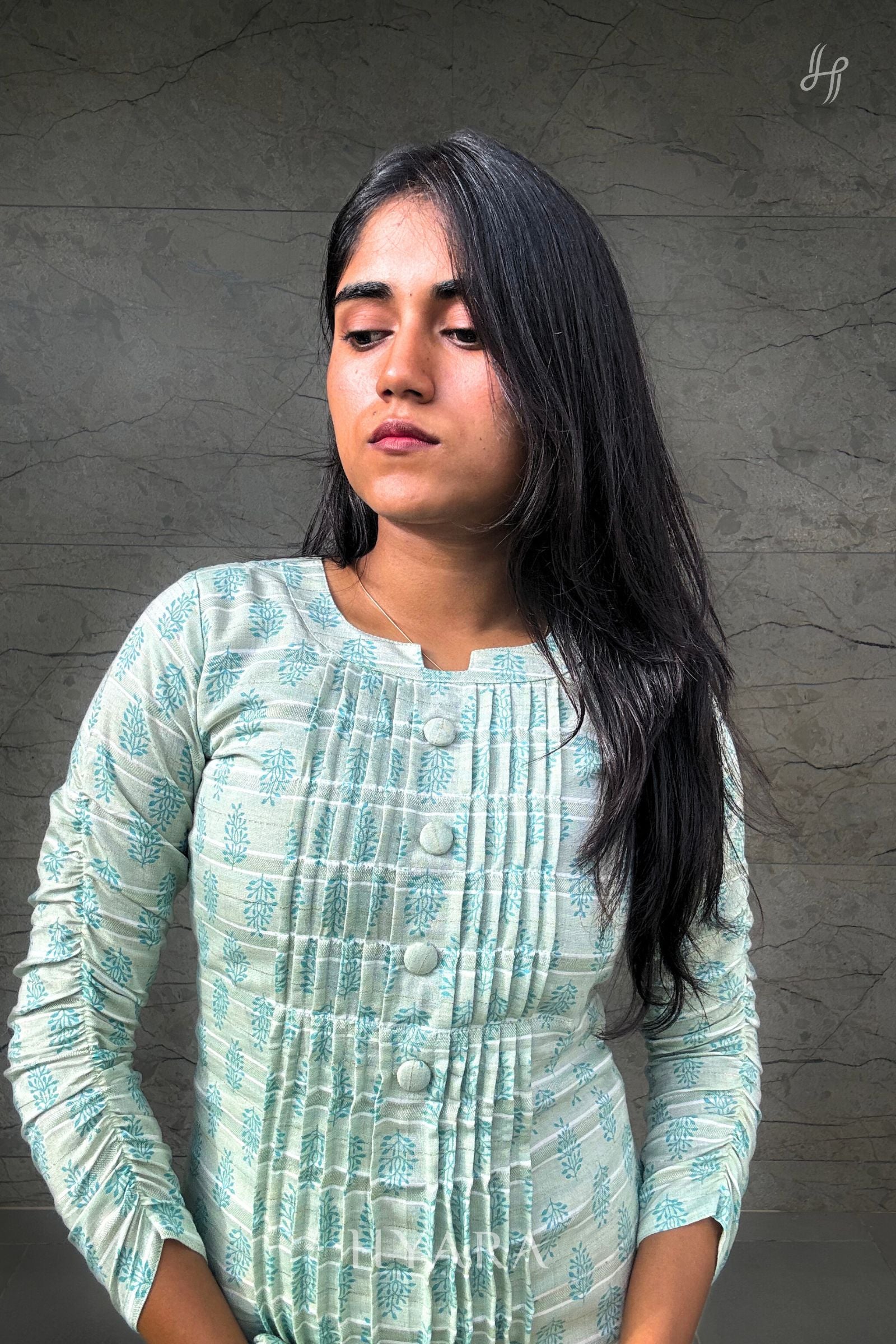 Mullai Mint Green Kurti