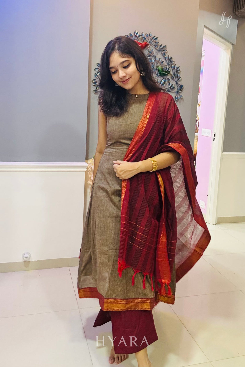 Agnika – Mangalagiri Suit Set